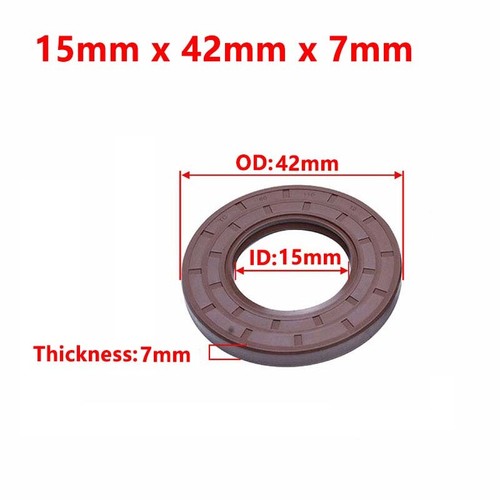 Fluorine Rubber Metric Oil Seals Inner Diameter 5mm-18mm Thickness 4mm-10mm - Picture 189 of 261