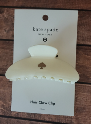 Kate Spade NY x Target Haarklammer weiß creme neu in der Hand