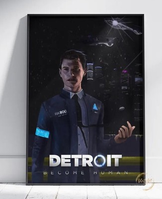 Detroit Become Human Poster | Connor Wall Art 4