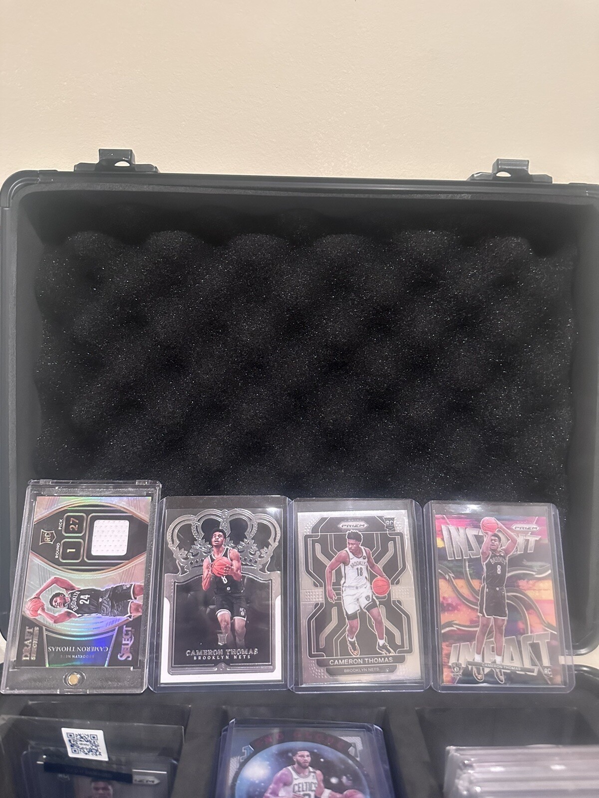 Cameron Cam Thomas RC package 2021-2022 Panini Select Prizm Crown Royale