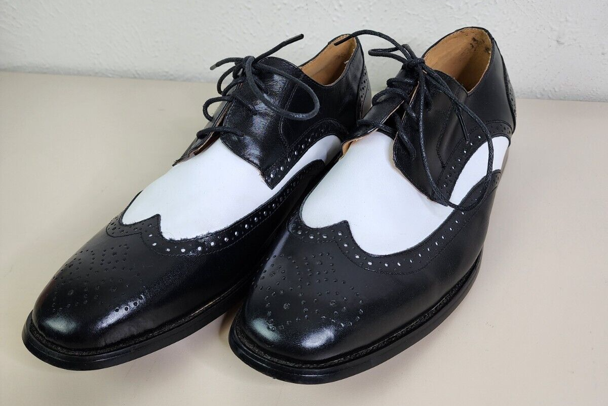LA MILANO Italian Design Leather Shoes Men\'s 13 Black Open Back Dress Sandals La Milano Black Dress Shoes for Men for sale | eBay main image 4
