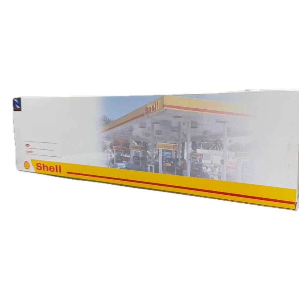 1/32 scale Newray Peterbilt Shell Oil Petrol Double Tanker Train Model 379 - Image 4 of 4