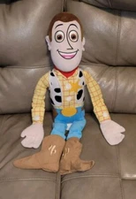 Large Official Disney Pixar Toy Story 3 Woody ~ 10X24” ~ Stuffed Plush Doll