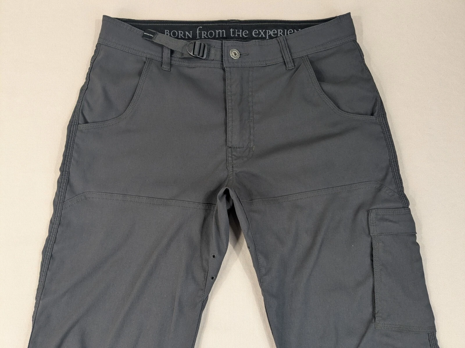 prana zion belted climbing cargo pocket pants