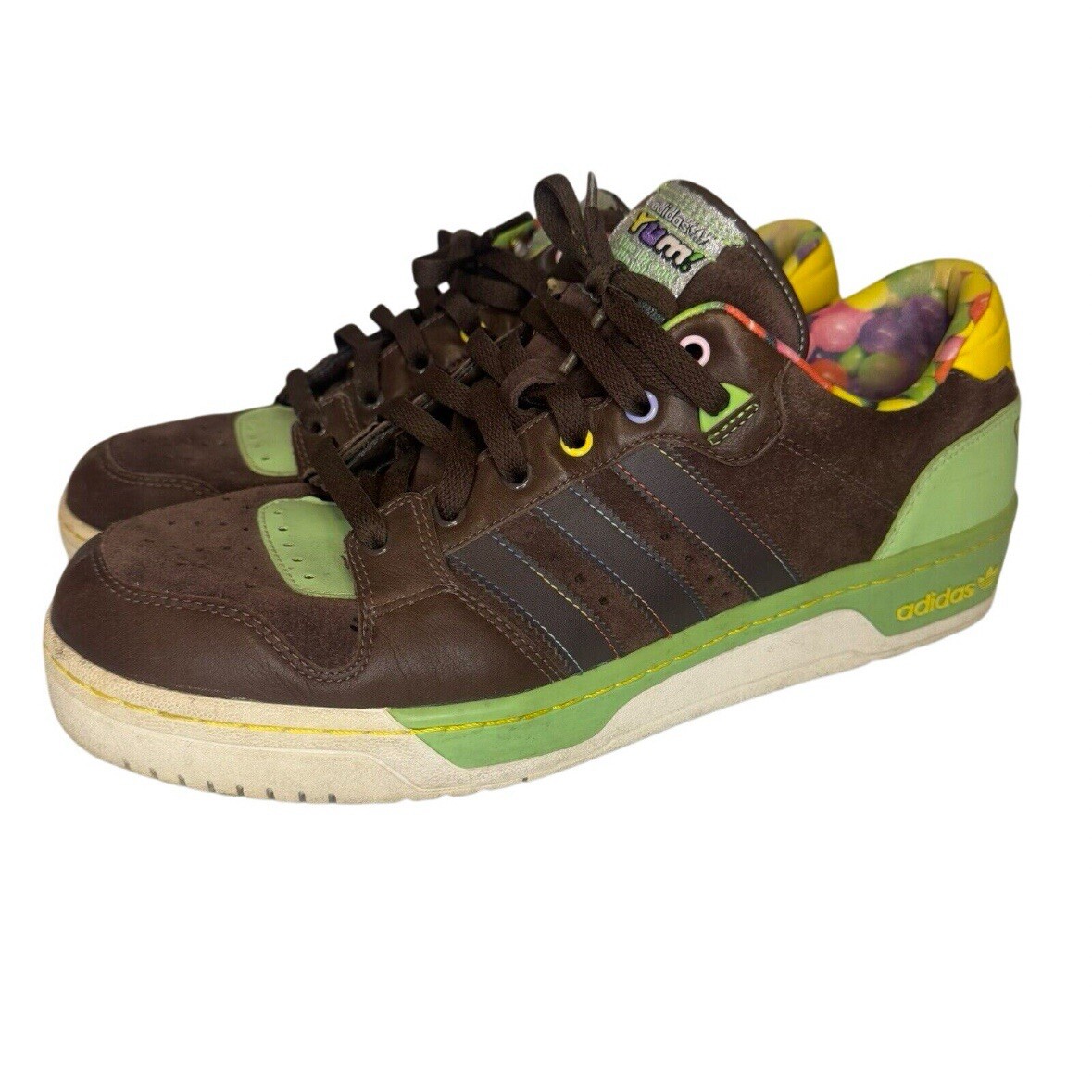 yumyum様ご購入 Adidas Men's Sz 12 Japanese Style Colorful Yum! Shoes Brown