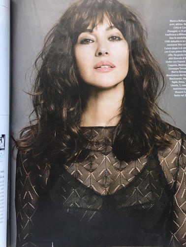 F Magazine Italy Monica Bellucci Sergio Muniz The Kardashian Kim Kendall Jenner - Picture 2 of 4