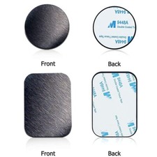 16-Pack Metal Plates for Magnetic Mounts Multi-Color for Phones GPS Tablets