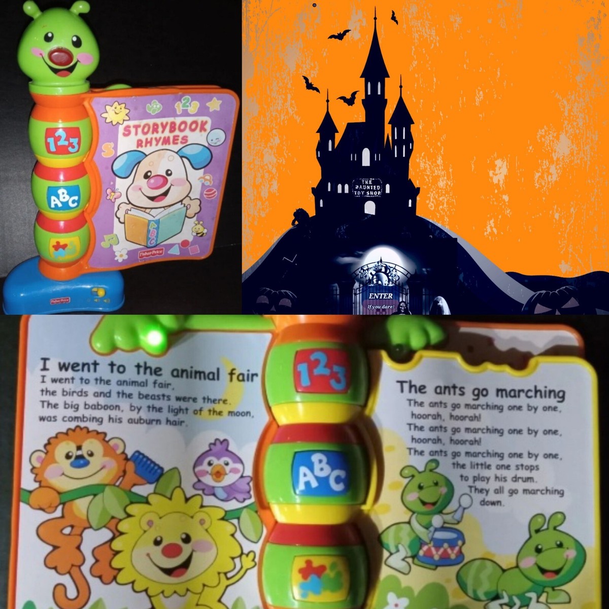 Fisher-Price Story Book Rhymes Interactive Learning Toy (2005)