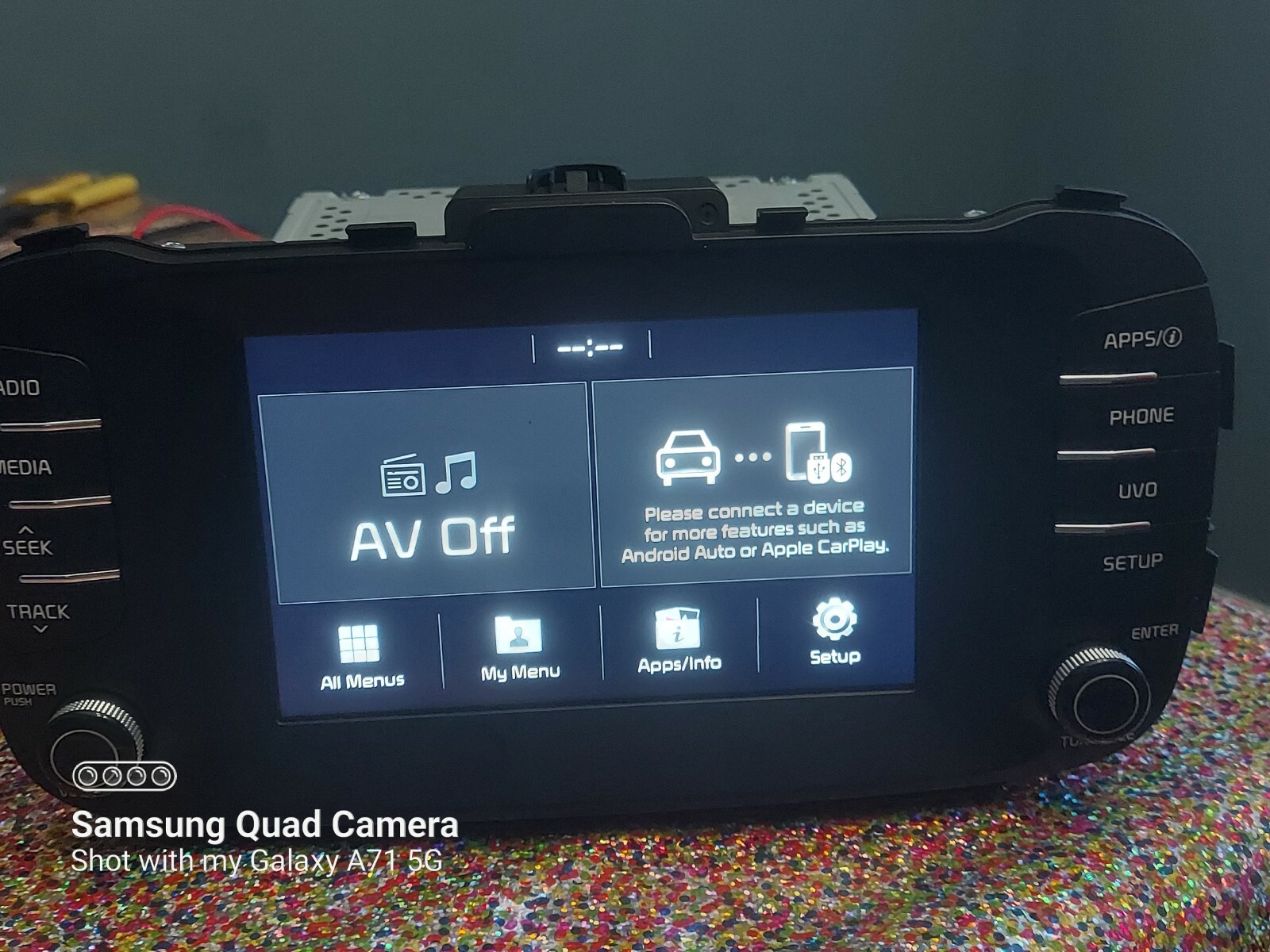 2017-2019 Kia Soul UVO Touch Screen AM 