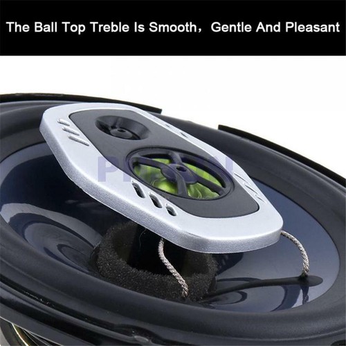 Altavoz universal 2 piezas 6,5 pulgadas bidireccional 600 W audio estéreo música sonido fuerte para automóvil - Imagen 10 de 12