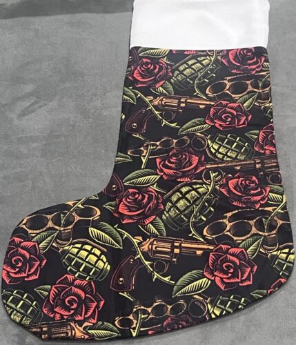 VERY RARE CVG Constantly Varied Gear Holiday Christmas Stocking Dressed to Kill