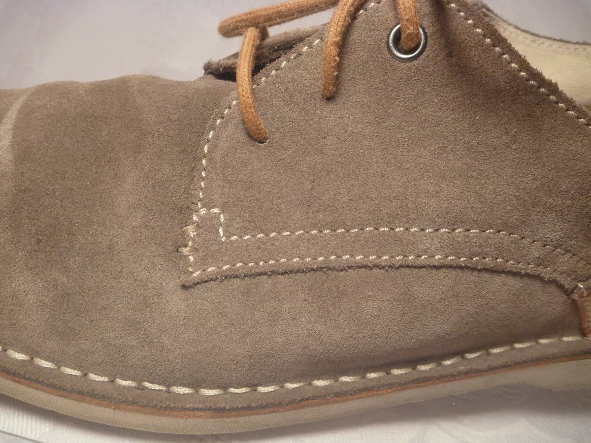 Clarks Men Homme Oxford Casual Shoe Beige 13 M Suede Hinton  display picture 1