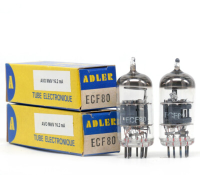 Paire De Tubes 6BL8 ECF80 Philips NOS - Neufs Sous Blister, Pour Ampli Ou Radio