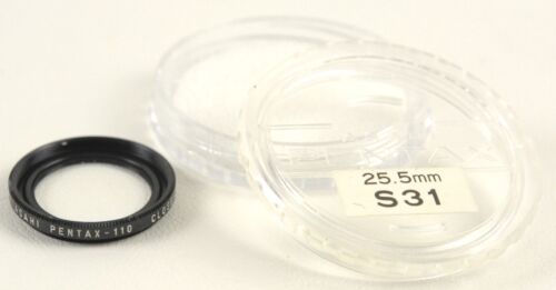 Pentax 110 25.5mm S31 Close-up Lens Filter for 18mm f2.8 - JAPAN - Picture 1 of 2