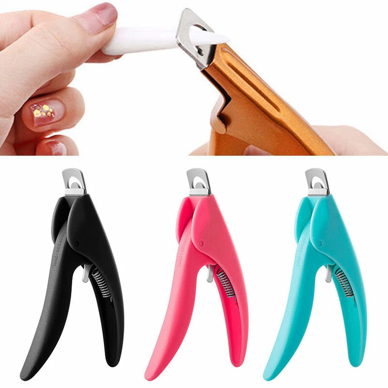 Manicure Tips Cutter Acrylic Nail Clipper False Nail Scissors U Edge Art  Tool