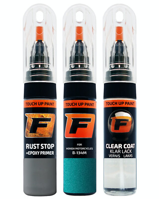 für HONDA MOTORRAD B-134M BARBADOS BLUE LACKSTIFT Reparatur Set Autolack