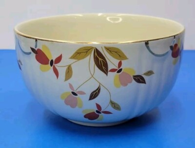 Vintage HALL China AUTUMN LEAF Jewel Tea Radiance Large 6'' Serving Bowl