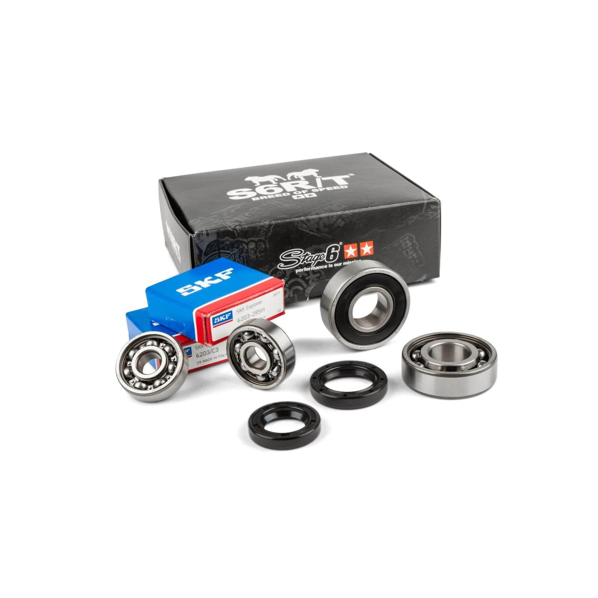 Stage6 HQ Bearing Kit For Yamaha BWS NEXT NG 50 2003-2013 | UK