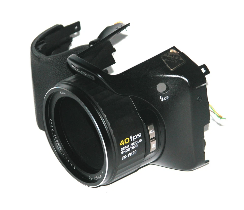 Cubierta de carrocería delantera para cámara Casio EX-FH20 - Piezas de repuesto Foto 2 de 4