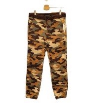 NWT TREASURE  BOND 16 Tan Dale Camo Twill Pull On Pant Boys
