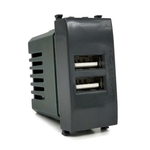 Frutti compatibili con vimar plana Interruttori pulsanti prese elettriche nero - Foto 18 di 60