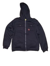 John Cena Never Give Up Youth XL 14/16 Full Zip Hoodie Jacket Black WWE Boys