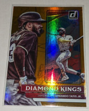 Fernando Tatis Jr. #28 Padres 2022 Donruss Baseball Diamond Kings Holo Orange