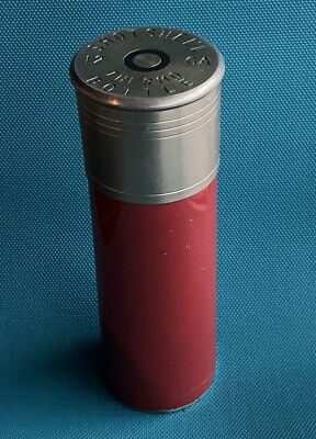 Shotgun Shell Thermos Shotshell Thermo Bottle 12 Gauge Travel Thermos Red