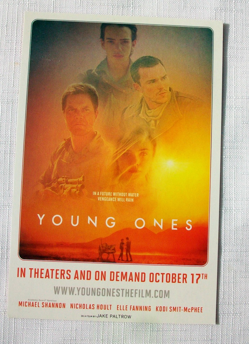Identical YOUNG ONES movie poster Postcard s NICHOLAS HOULT Ellie Fanning
