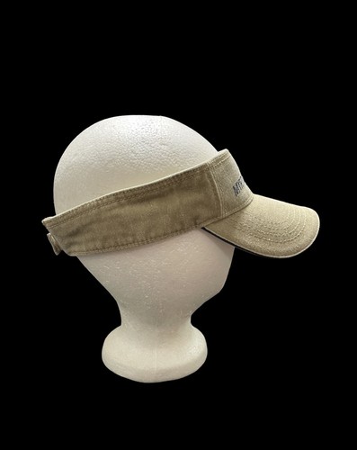 New Myrtle Beach South Carolina Embroidered Adjustable Visor Cap Beige - Picture 7 of 12