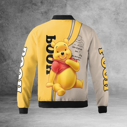 Pooh Bear A Day Without Laughter Is A Day Wasted Cute Pooh Jacket
