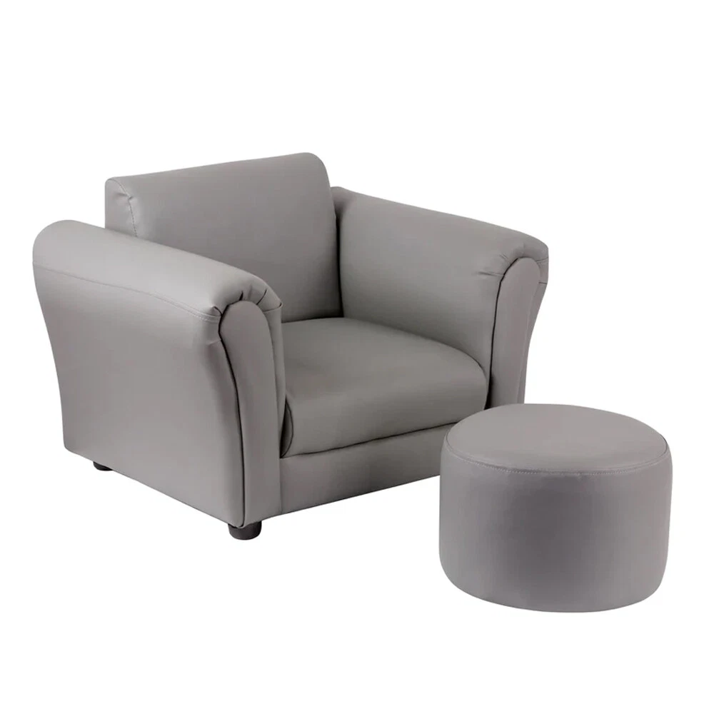 Kids sale leather couch
