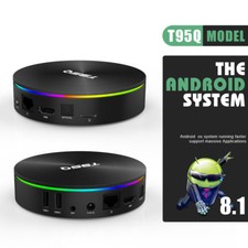 T95Q Amlogic S905X2 Quad Core Android 8.1 Smart TV BOX 4G 32G/64G Media Player