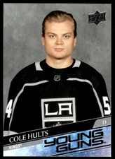 2020-21 Upper Deck Young Guns Cole Hults - Rookie Los Angeles Kings #724