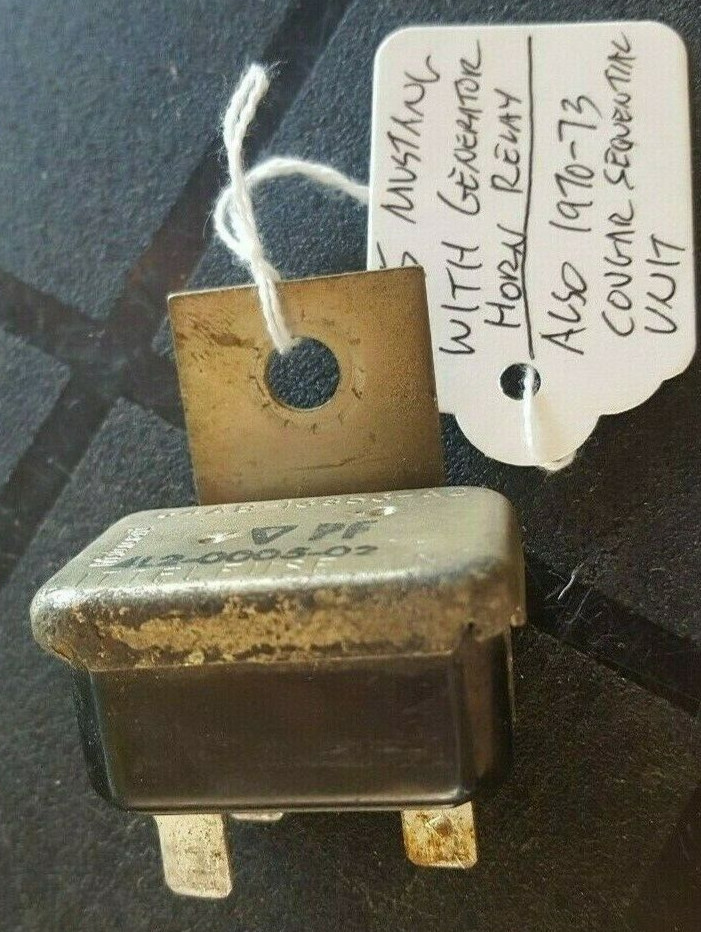 1964.5 1965 Ford Mustang with Generator Horn Relay TESTED 