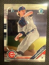QTY: 2019 Bowman Draft Chrome - Ryan Jensen ( Cubs ) 1st Rookie #BDC-91