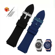 22mm Rubber Watch Band Strap Fit For Guess W0247G3 W0040G3 W0040G7 U0247G3