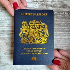 British passport prop. UK passport-notebook. Novelty passport. Pet passport.