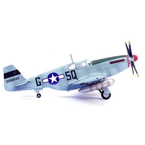 1/72 Scale WWII USAAF P-51B Mustang Fighter 339TH FS 504TH FG Model Plane Gift - Picture 12 of 17