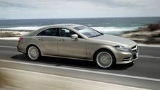 Cars vehicles wheels mercedes benz cls class Desk Mat Stitched