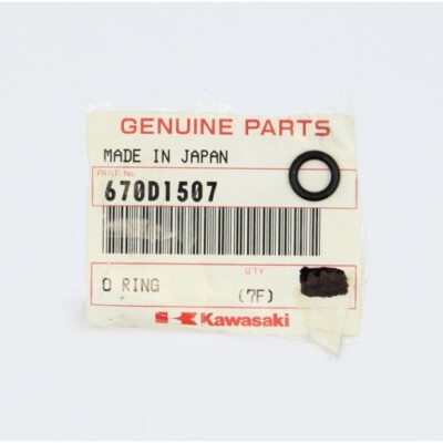 Kawasaki O-Ring Part Number - 670D1507 | eBay
