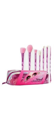 Morphe X Jeffree Star 7 Custom Eye Face Brushes +Bag Authentic 