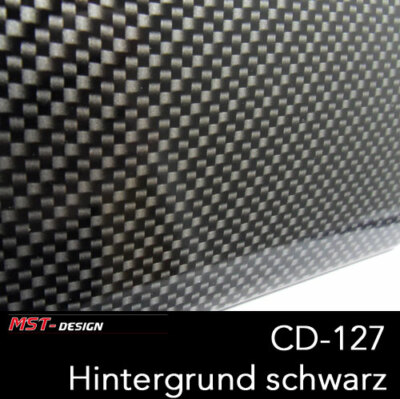 Wassertransferdruck Starterset WTD Film Folie 4 m x 50 cm Breite - Carbon CD-127