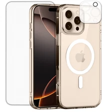 iPhone 16 Pro Max Shockproof Mag Safe Case Screen Protector