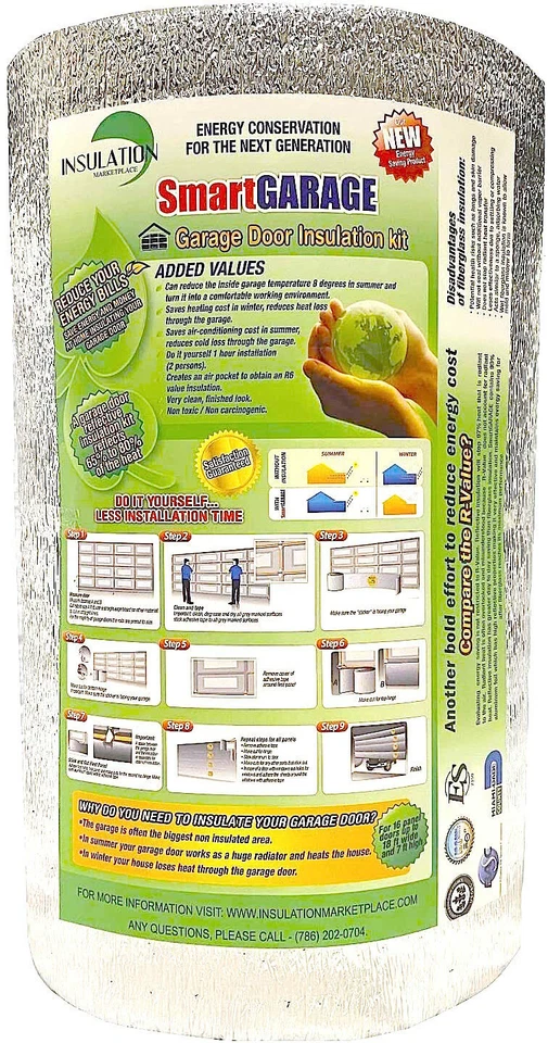 SmartGARAGE - Reflective Garage Door Insulation Kit .  - Image 2 of 4