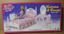 (MY FANCY LIFE) BEDROOM & BEAUTY PLAY SET (FIT ALL 11 1/2" FASHION DOLL) NEW!!