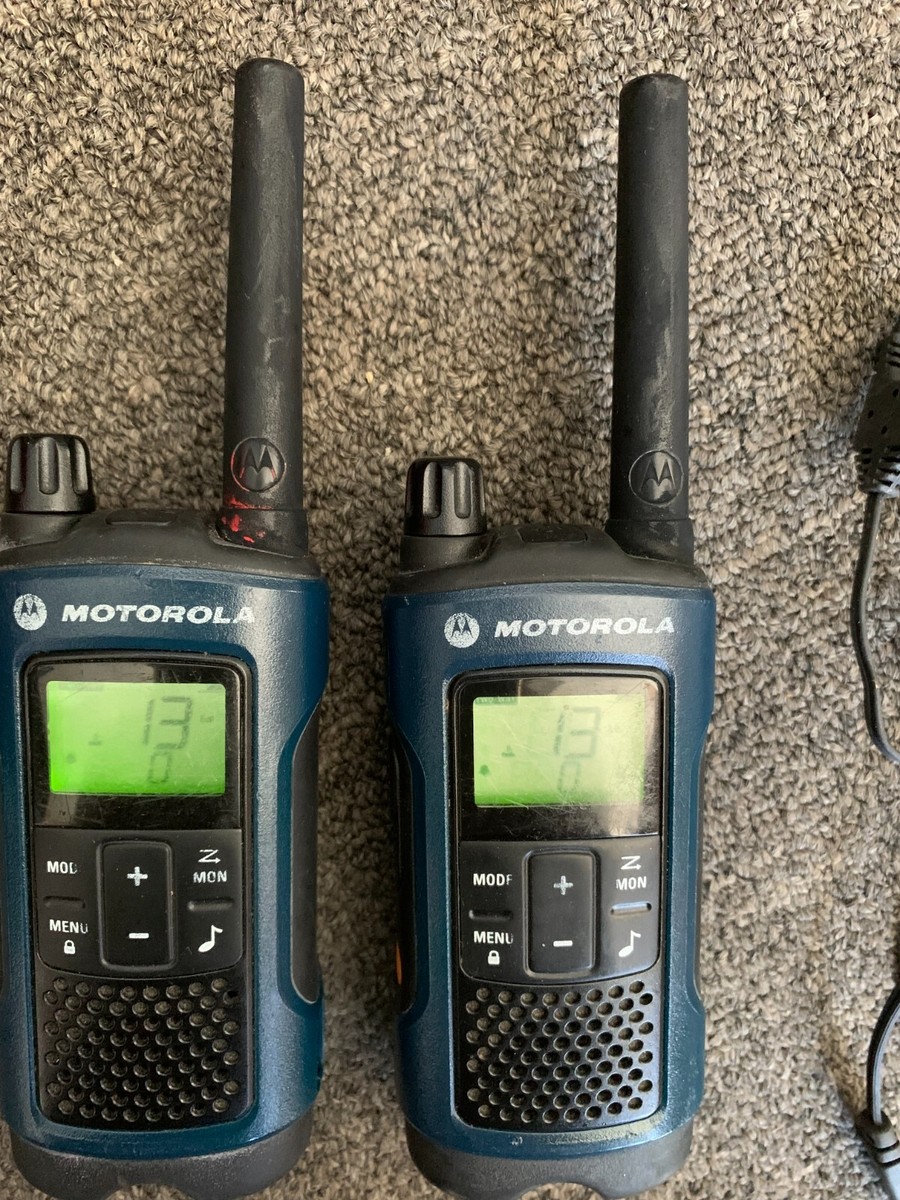 Motorola T62 portofoon set met helm headsets