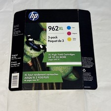 HP 3JB36BN 962XL High Yield Inkjet Yellow Cyan Magenta Expired October 2021
