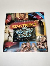Star Trek II: The Wrath of Khan Extended Play Laserdisc 1982 LV 1180