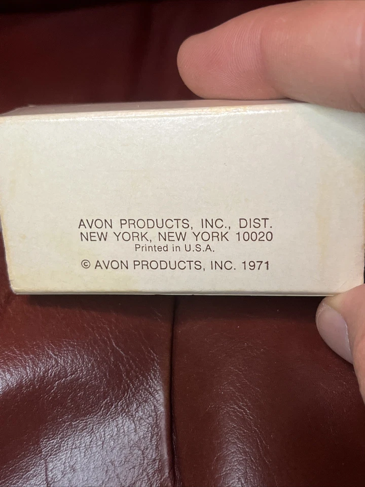 (2) Vintage Avon Dual Rope Twist Bars Gold Tie Clip Clasp With Original Box - Image 3 of 4